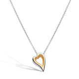 Kit Heath Desire Love Story Gold Heart Necklace SALE