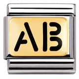 Nomination Classic Blood Type AB Charm SALE