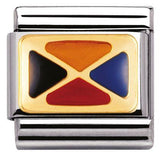 Nomination Classic Gold Enamel Nautical Alphabet Z Charm SALE