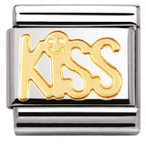 Nomination Classic Gold KISS Charm SALE