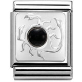 Nomination Big Size Silver Agate Scorpio Zodiac Charm SALE