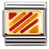 Nomination Classic Gold Enamel Nautical Alphabet Y Charm SALE