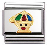 Nomination Classic Gold Enamel Boy Charm SALE