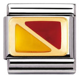 Nomination Classic Gold Enamel Nautical Alphabet O Charm SALE