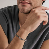 Nomination Atlante Bracelet, Stainless Steel Grey Wind Rose