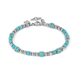 Nomination Instinct Style Bracelet, Stainless Steel Turquoise