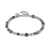 Nomination Instinct Style Bracelet, Stainless Steel Sodalite