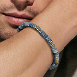 Nomination Instinct Style Infinity Bracelet, Stainless Steel Blue Aventurine