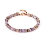 Nomination Instinct Style Infinity Bracelet, Stainless Steel Amethyst