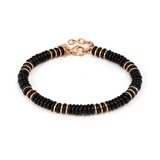Nomination Instinct Style Infinity Bracelet, Stainless Steel Black Onyx