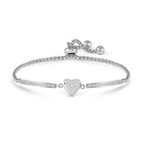 Nomination Milleluci Heart Bracelet, Stainless Steel CZ