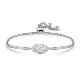 Nomination Milleluci Infinity Heart Bracelet, Stainless Steel CZ