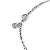 Nomination Strong Cross Necklace, Stainless Steel Black Diamond