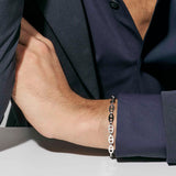 Nomination Strong Geometric Bracelet, Stainless Steel Black