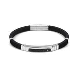 Nomination City Energy Bracelet, Stainless Steel Rubber