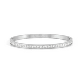 Nomination Pretty Bangles Tennis Design, Silver Finish