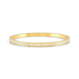 Nomination Pretty Bangles Tennis Design, Gold Finish