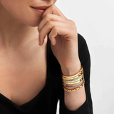 Nomination Pretty Bangles Chain Link Design, Gold Finish