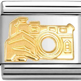 Nomination Classic Gold Camera Charm