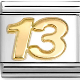 Nomination Classic Gold Number Thirteen Charm