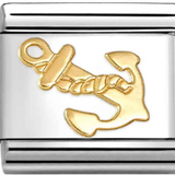 Nomination Classic Gold Anchor Charm