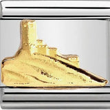 Nomination Classic Gold Castle of Malcesine Charm