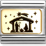 Nomination Classic Gold Nativity Charm