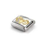 Nomination Classic Gold Zodiac Etched Aries Charm