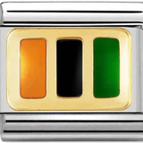 Nomination Classic Gold Enamel Venice Flag Charm