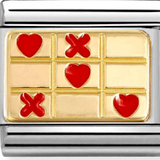 Nomination Classic Gold Enamel Love Wins Charm