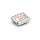 Nomination Classic Gold Enamel Baby Pink Butterfly Charm