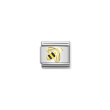 Nomination Classic Gold Enamel Bumble Bee Charm