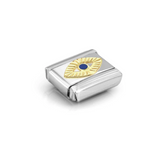 Nomination Classic Gold Enamel Evil Eye Charm