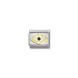 Nomination Classic Gold Enamel Evil Eye Charm
