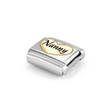 Nomination Classic Gold Enamel Nanny Heart Charm