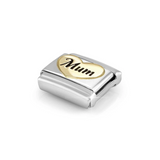 Nomination Classic Gold Enamel Mum Heart Charm