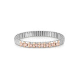 Nomination Extension Bubbles Luxe Bracelet, Stainless Steel 9ct Rose Gold