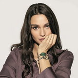 Nomination Rectangular Meteorite Grey Watch