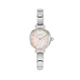 Nomination Oval Pink Mother of Pearl Watch with Numbers