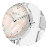 Nomination Oval Pink Mother of Pearl Watch with Numbers