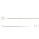 9ct White Gold River Pearl Drop Shape Pendant 9-10mm