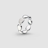 Kit Heath Coast Pebble Glisten Pavé Ring