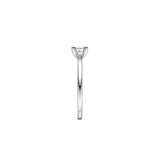 Ti Sento Sterling Silver Classic Solitaire CZ Ring 5mm