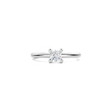 Ti Sento Sterling Silver Classic Solitaire CZ Ring 5mm