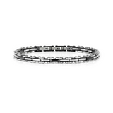 Nomination Virtus Code Bracelet, Stainless Steel Black Ceramic