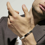 Nomination Virtus Code Bar Bracelet, Stainless Steel Diamond