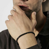 Nomination Bold Steel Venetian Bracelet, Stainless Steel Satin Black