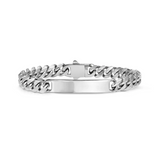 Nomination Bold Steel Chunky Bar Bracelet, Stainless Steel 8mm