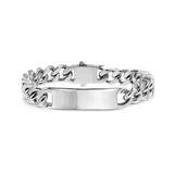 Nomination Bold Steel Chunky Bar Bracelet, Stainless Steel 10mm