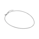 Nomination Bold Steel Bead Necklace, Stainless Steel White Pearl
